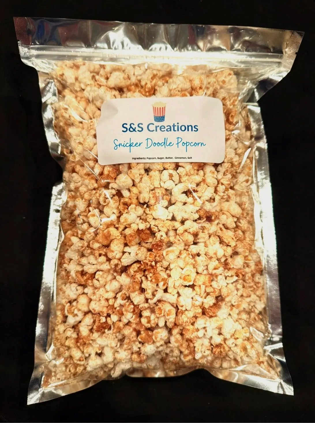 Snicker Doodle Popcorn S and S Creations